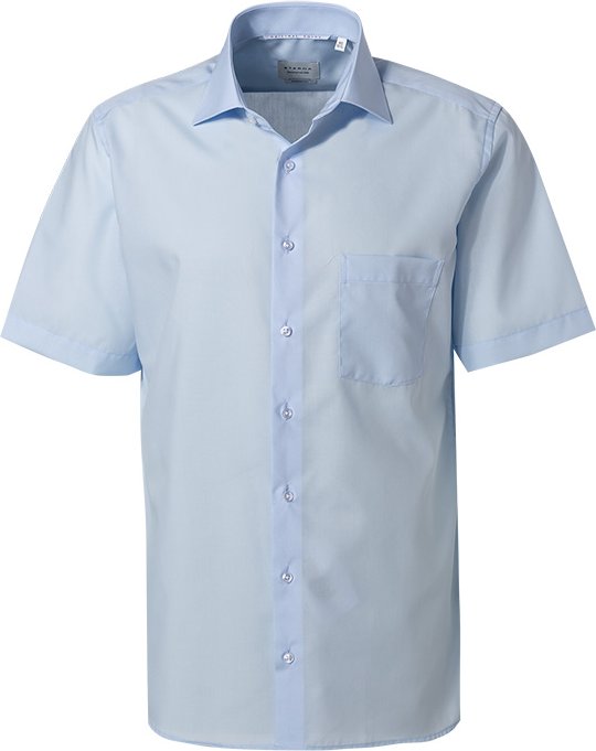 ETERNA Herren Kurzarmhemd blau