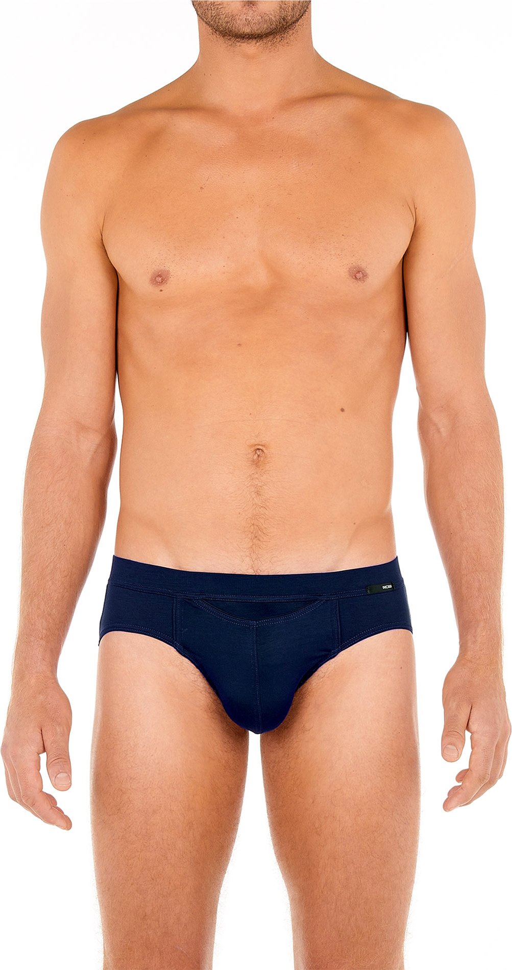 Thumbnail - HOM Herren Slip blau Mikrofaser/Funktion unifarben