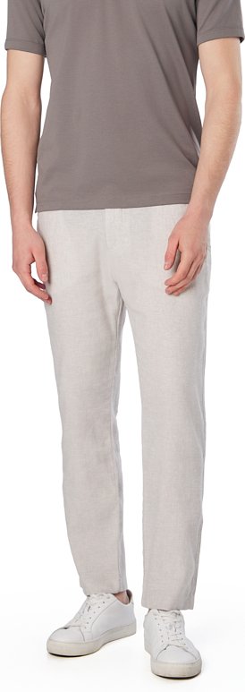 BOSS Orange Herren Hosen grau