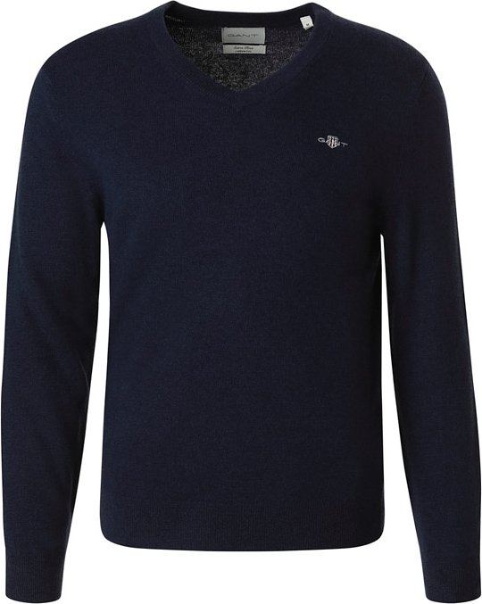 Gant Herren Pullover blau unifarben