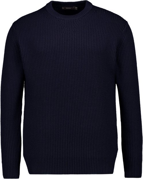 BOGGI MILANO Herren Pullover blau unifarben