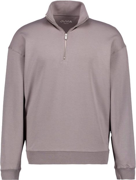 JUVIA Herren Pullover grau unifarben