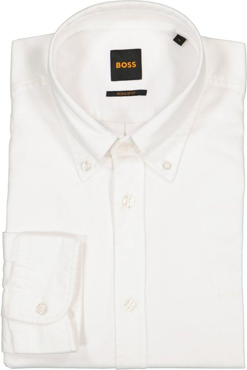 BOSS Orange Herren Hemd weiß