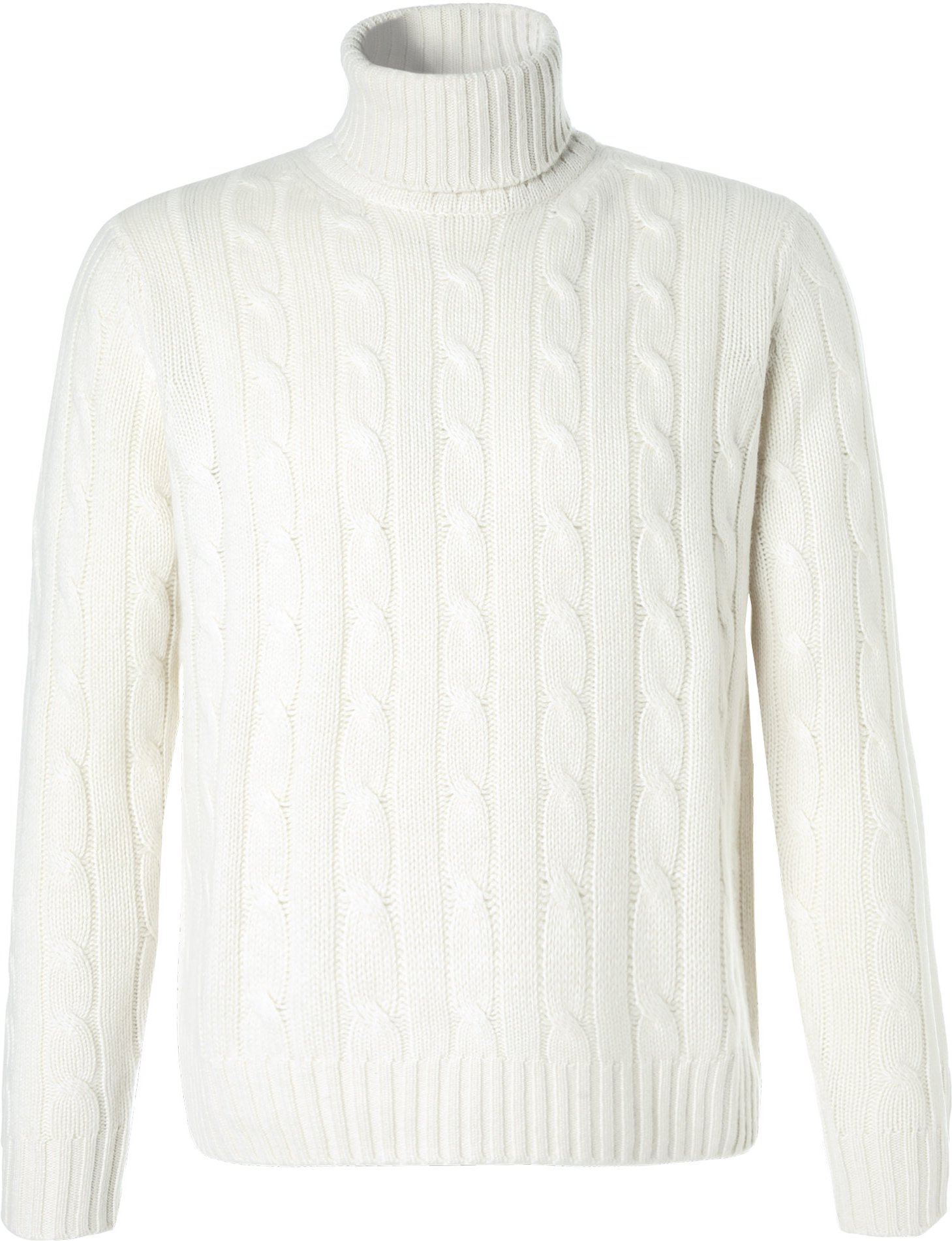 Cipriani Herren Pullover weiß unifarben