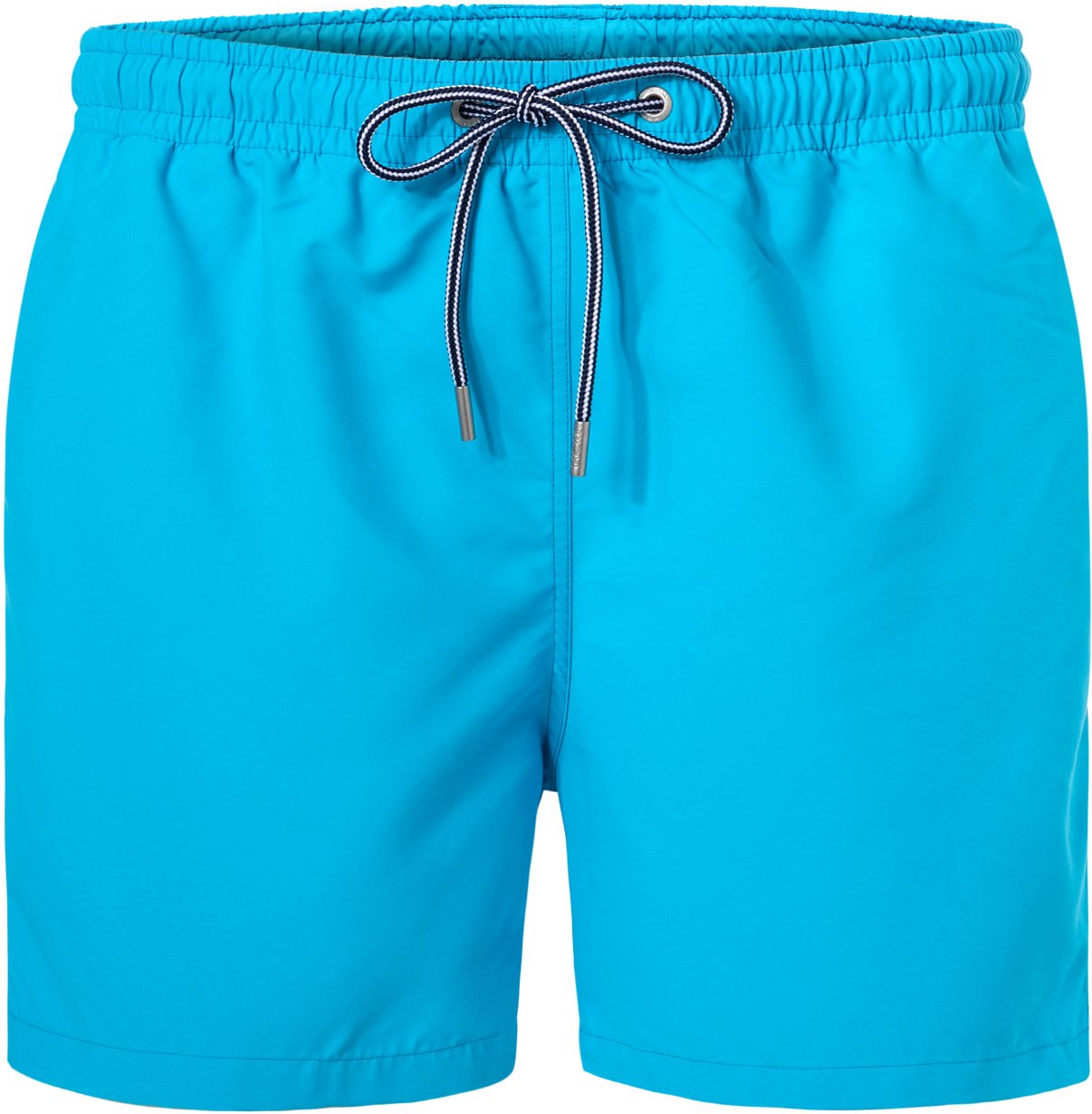 Thumbnail - HOM Herren Badeshorts blau unifarben