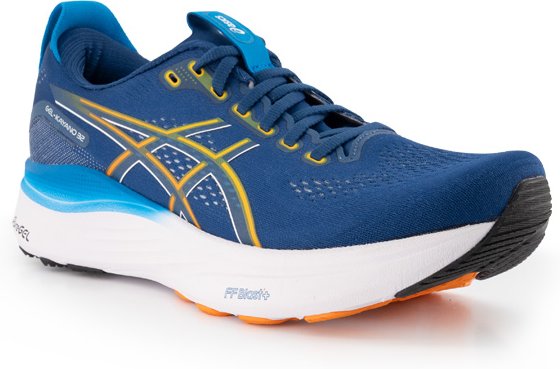 ASICS Herren Laufschuhe blau Textil & Canvas