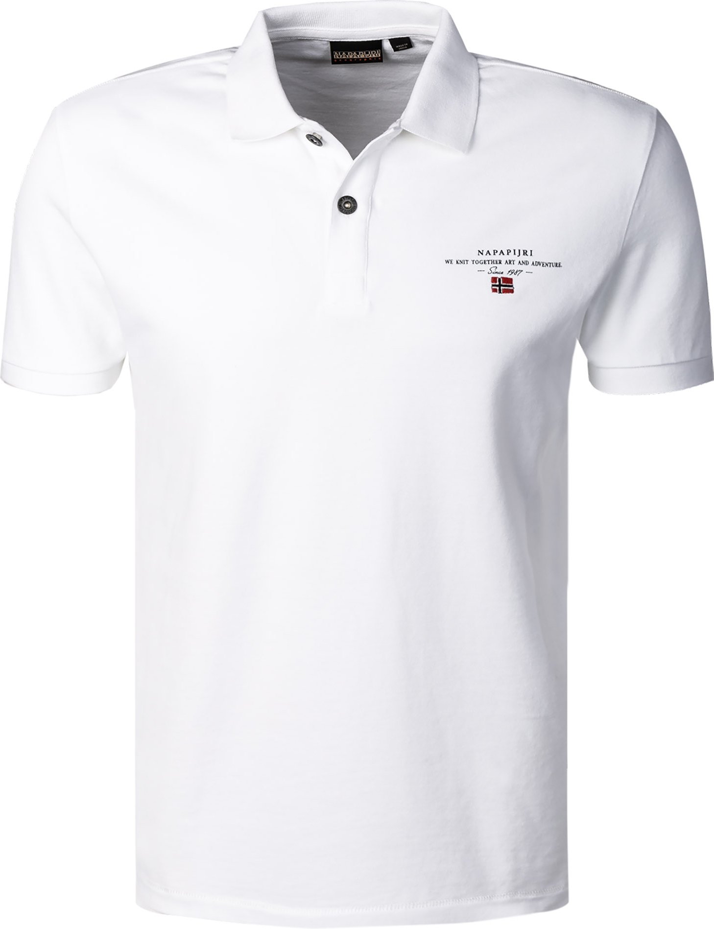 NAPAPIJRI Herren Polo-Shirts weiß