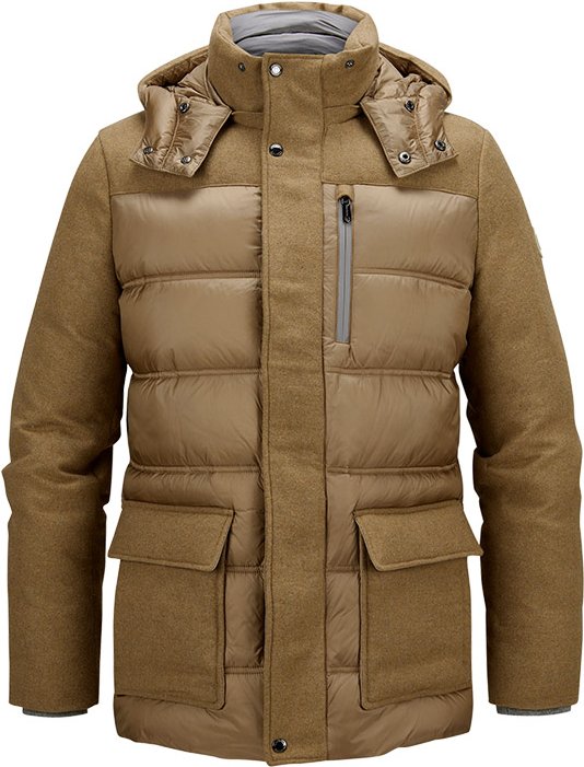 Thumbnail - MILESTONE Herren Jacken beige unifarben