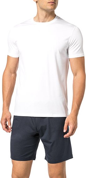 DEREK ROSE Herren Schlafanzüge weiß Modal unifarben