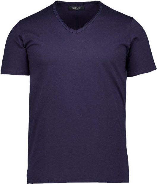 Thumbnail - Replay Herren T-Shirt blau