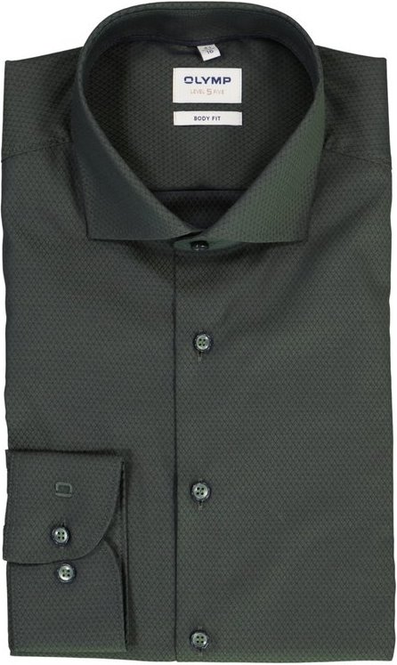 OLYMP Herren Body grau,grün