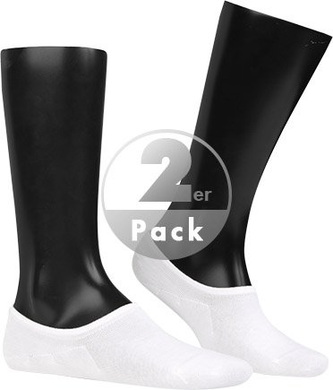 Thumbnail - Tommy Hilfiger Herren Sneakersocken weiß Baumwolle & Mix unifarben