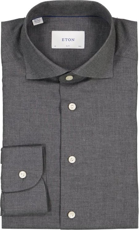 ETON Herren Hemd grau Slim Fit