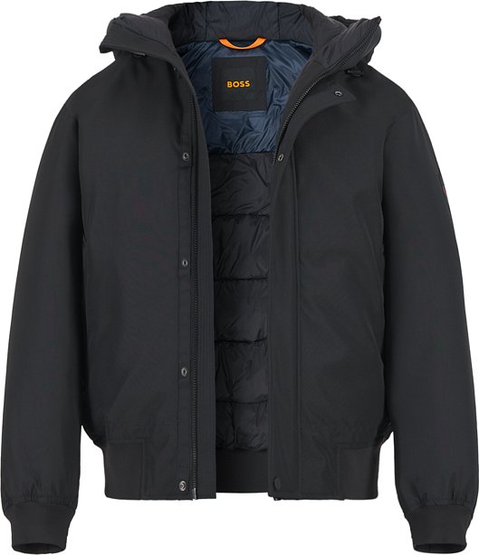 Thumbnail - BOSS Orange Herren Jacken schwarz unifarben