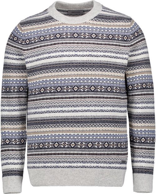 Pierre Cardin Herren Pullover grün Norweger