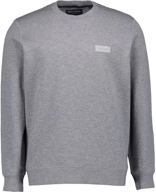 Marc O'Polo Herren Sweatshirt grau unifarben