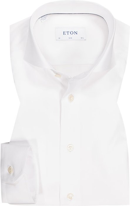 Thumbnail - ETON Herren Hemd weiß Slim Fit