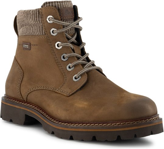 Sioux Herren Schnürboots braun Velours