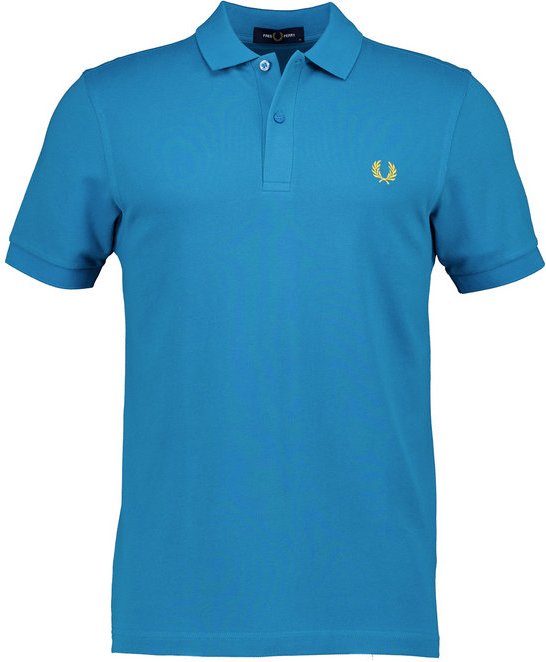 Fred Perry Herren Polo-Shirt blau
