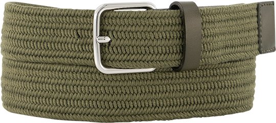 Marc O'Polo Herren Gürtel grün Textil