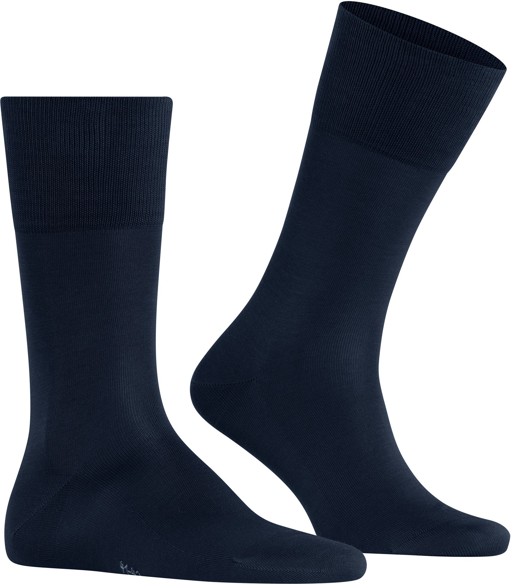 Thumbnail - Falke Herren Socken blau Baumwolle & Mix unifarben