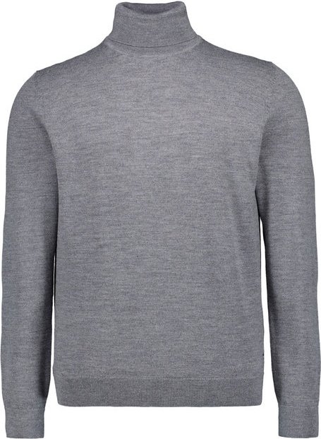 Thumbnail - Fynch-Hatton Herren Rollkragenpullover grau unifarben