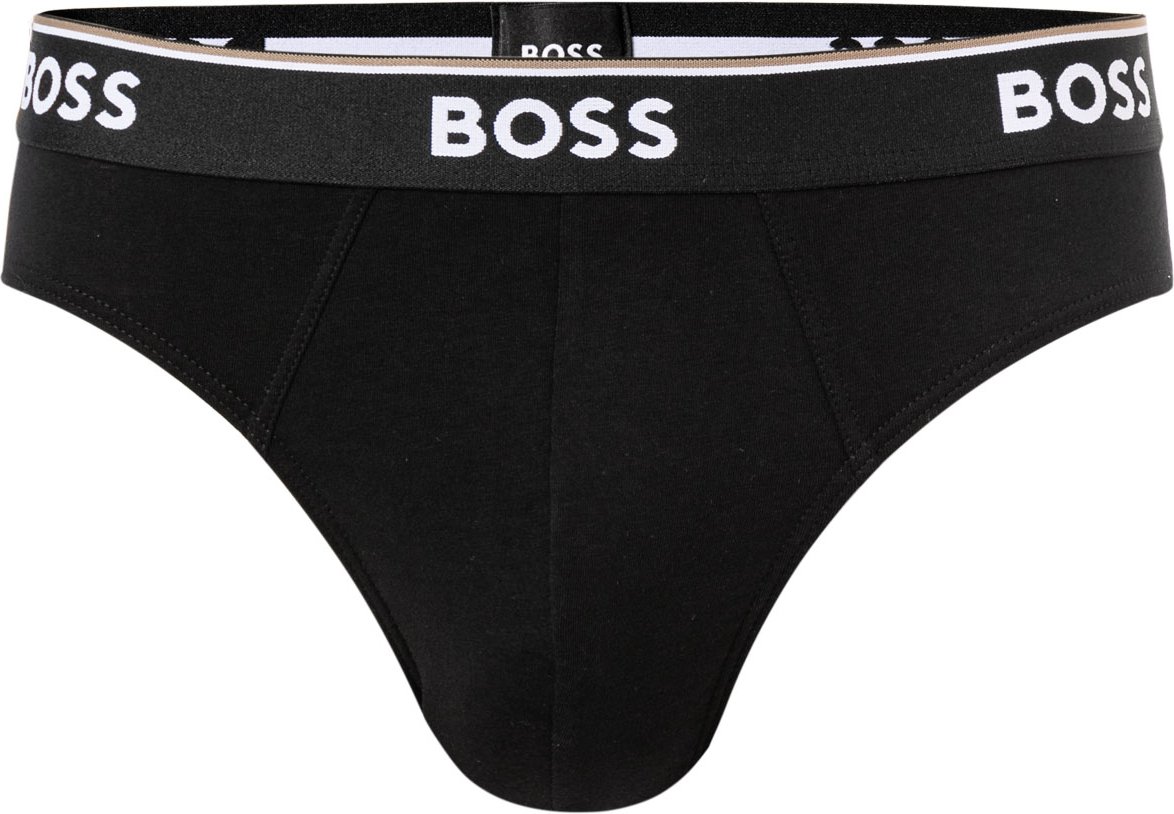 Thumbnail - BOSS Black Herren Slips schwarz Baumwolle & Mix unifarben
