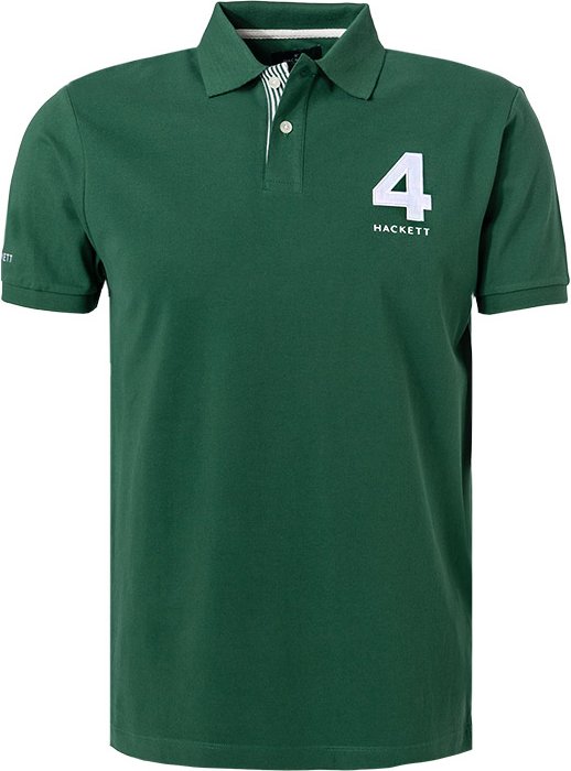 Thumbnail - HACKETT Herren Polo-Shirt grün Classic Fit