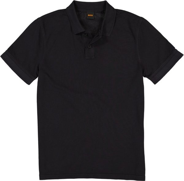 Thumbnail - BOSS Orange Herren Polo-Shirt schwarz