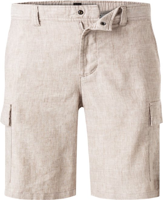 BOSS Orange Herren Cargoshorts beige meliert