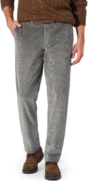 HILTL Herren Hose braun meliert