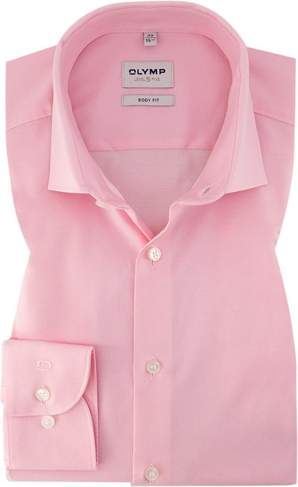 OLYMP Herren Hemd rosa