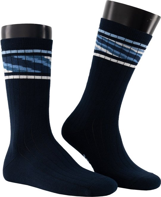 MISSONI Herren Socken blau Baumwolle & Mix