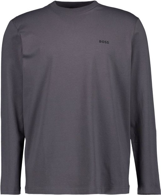 BOSS Green Herren Longsleeve grau