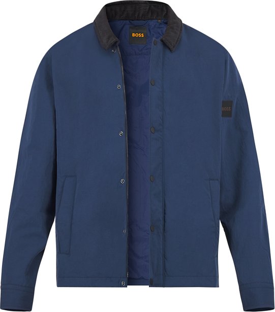 Thumbnail - BOSS Orange Herren Jacke blau unifarben