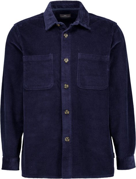 Fynch-Hatton Herren Overshirt blau