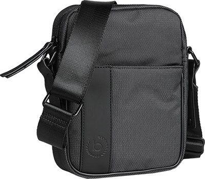 bugatti Herren Schultertasche grau Mikrofaser/Nylon