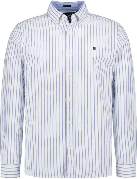 Superdry Herren Hemd blau gestreift