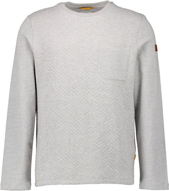 Thumbnail - camel active Herren Sweatshirt grau unifarben