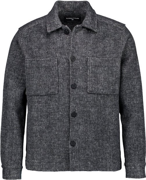 Strellson Herren Overshirt grau