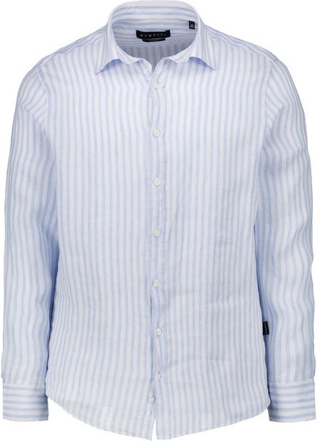 bugatti Herren Hemd blau gestreift