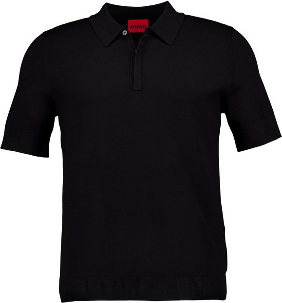 HUGO Herren Pullover schwarz unifarben