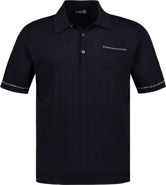 van Laack Herren Polo-Shirt blau