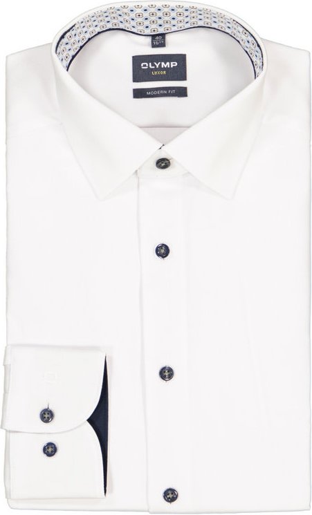 OLYMP Herren Hemd weiß