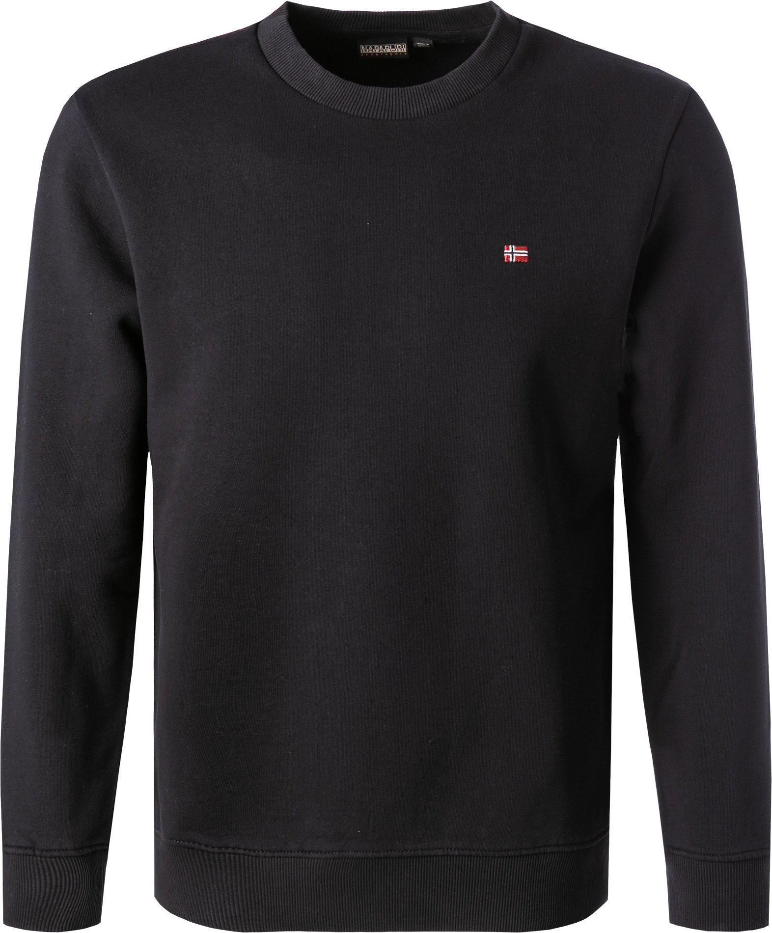 Thumbnail - NAPAPIJRI Herren Sweatshirt schwarz unifarben
