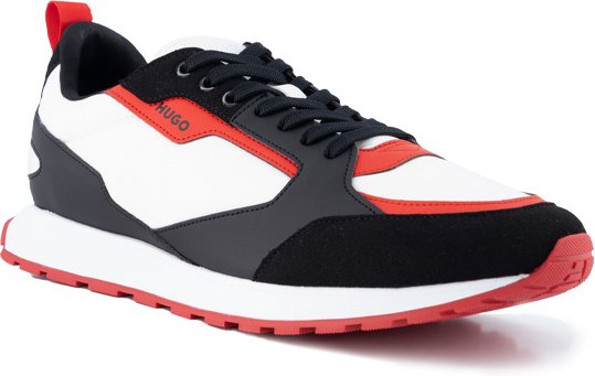 HUGO Herren Sneaker schwarz Textil & Canvas