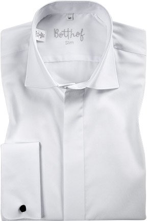 Herrenausstatter Herren Hemd weiß Slim Fit