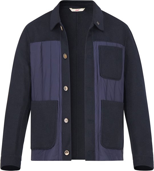 BOB Herren Jacke blau unifarben