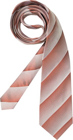 Strellson Herren Krawatte braun College-Streifen