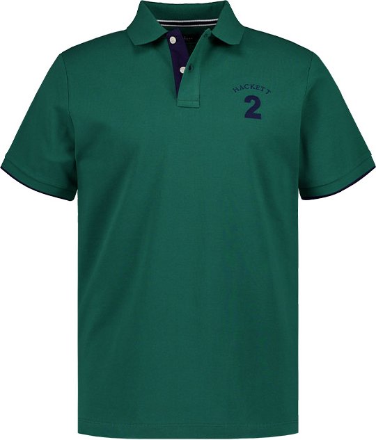 HACKETT Herren Polo-Shirt grün Classic Fit